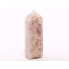 Obelisk różowy ametyst - wieża 104 g - 8,6 cm #C295