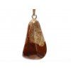 Limnoquartzite stone pendant, size M - #167