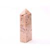Pink amethyst obelisk – tower 261g - 12 cm #C308