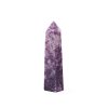 Obelisk Lepidolit szpica 77 g - 8,3 cm #C382