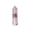 Lepidolite obelisk – point 76 g - 8,8 cm #C386