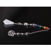 Crystal Pendulum - Chakra - Divination Pendulum Made of Stone #49