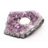 Amethyst candle holder druse 801 g #D8