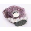 Amethyst druse candle holder 1.231 g #D19
