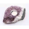 Amethyst druse candle holder 1.231 g #D19