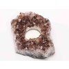 Amethyst candle holder druse 695 g #D22