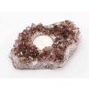 Amethyst candle holder druse 695 g #D22