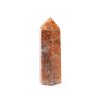 Obelisk Sluneční kámen špice 100 g - 8,2 cm #D60