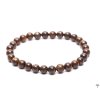 Bransoletka z bronzytu - kulki 6 mm #723 z naturalnych kamieni