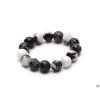 Zebra Jasper Ring - 4 mm beads #10 - made from natural stones