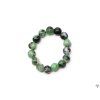 Ruby Ring - Zoisite - 4 mm beads #13 - made from natural stones
