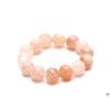 Sunstone Ring - 4 mm beads #15 - made from natural stones