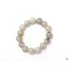 Labradorite Ring - 4 mm beads #26 - made from natural stones