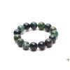Ring Moss agate - 4 mm beads #28 - from natural stones