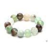 Chrysoprase ring - 4 mm beads #35 - made from natural stones