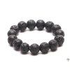 Lava ring - 4 mm beads #36 - made from natural stones