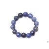 Sodalite Ring - 4 mm beads #41 - made from natural stones