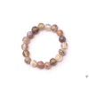 Ring Botswana agate - 4 mm beads #52 - from natural stones