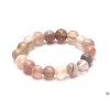 Ring Botswana agate - 4 mm beads #52 - from natural stones
