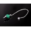 Wahadełko malachit - kamienne wahadełko wróżebne #20
