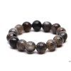 Larvikite ring - 4 mm beads #57 - made from natural stones