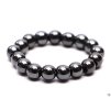 Prsten Hematit - 4 mm kuličky #59 - z přírodních kamenů