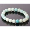Bracelet Amazonite – 8 mm beads #767 from natural stones