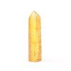 Obelisk Fluoryt żółty – iglica 130g - 9,4 cm #C426