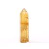 Yellow fluorite obelisk – spire 77g - 8,2 cm #C438