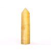 Obelisk Fluoryt żółty – iglica 162g - 10,4 cm #C452