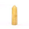 Obelisk Fluoryt żółty – iglica 162g - 10,4 cm #C452