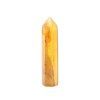 Yellow fluorite obelisk – spire 96g - 9,9 cm #C456