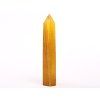 Obelisk Fluoryt żółty – iglica 98g - 10,3 cm #C460