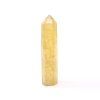 Obelisk Fluoryt żółty – iglica 92g - 9,3 cm #C469