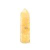 Obelisk Fluoryt żółty – iglica 105g - 8,9 cm #C475