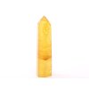 Obelisk fluoryt żółty szpic 95 g - 9,2 cm #C478