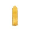 Obelisk Fluoryt żółty – iglica 132g - 9,2 cm #C480