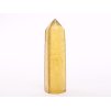 Obelisk fluoryt żółty szpic 82 g - 8,1 cm #D125