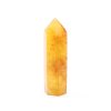 Obelisk fluoryt żółty szpic 90 g - 8 cm #D126