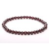 Náramek Granát - 5 mm kuličky #800 - z přírodních kamenů