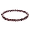 Bransoletka Granat - kulki 5 mm #800 - z naturalnych kamieni