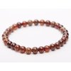 Náramek Granát spesartin - 6 mm kuličky #823 - z přírodních kamenů