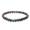 Bracelet Ruby - Sapphire – 6 mm beads #829 from natural stones