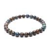 Bracelet Ruby - Sapphire – 6 mm beads #829 from natural stones