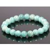 Náramek Amazonit - 8 mm kuličky #839 - z přírodních kamenů