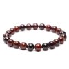 Náramek Granát spesartin - 8 mm kuličky #849 - z přírodních kamenů