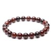 Náramek Granát spesartin - 8 mm kuličky #849 - z přírodních kamenů