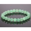 Náramek Křemen jahodový zelený - 8 mm kuličky #854 - z přírodních kamenů