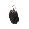 Obsidian stone pendant #186