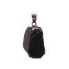 Obsidian stone pendant #186